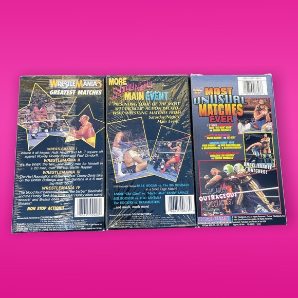 VINTAGE 90’s WWF VHS - Picture 2 of 4